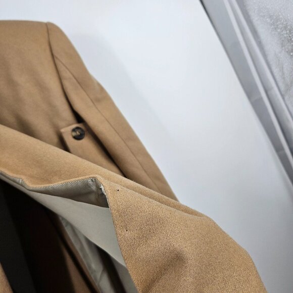 Rokh Coat $2200 Brown Wool Long Line Button Details Pockets Convertible Maxi 38 - Picture 10 of 11